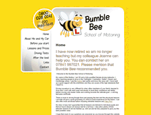 Tablet Screenshot of bumble-bee-som.com